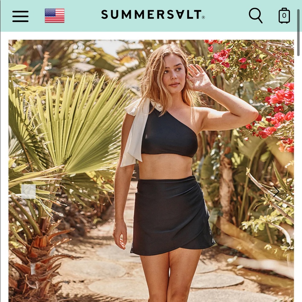Summersalt: The Ruched Swim Skirt